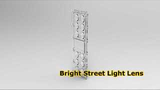 لنز IP66 LED Light Street 92% کارآمد