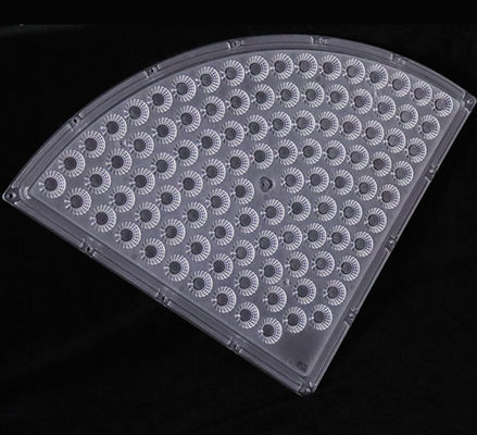 10 درجه نور سیلاب 3030 Led Lens PC Led Optics برای نور استادیوم